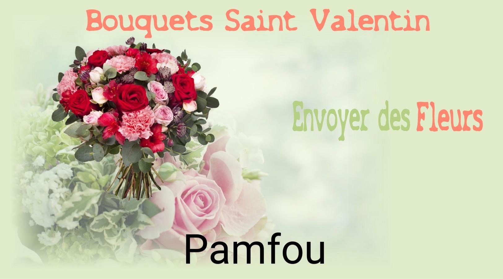 Roses de Saint-Valentin livrées à Pamfou
